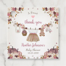 Süßer kleiner Kürbis Herbst-Baby-Party