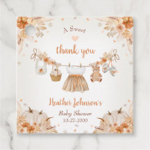 Süßer Kleiner Kürbis Herbst-Baby-Party