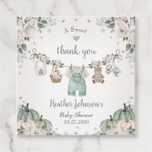 Süßer kleiner Kürbis Herbst-Baby-Party