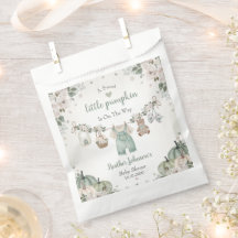 Süßer kleiner Kürbis Herbst-Baby-Party