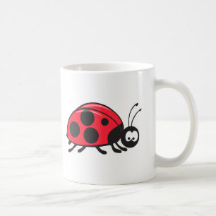 süßer kleiner Marienkäfer Tasse