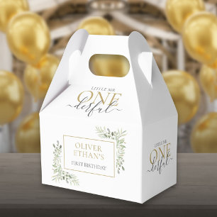 Süßer kleiner Mr. ONEderful zum ersten Geburtstag  Geschenkschachtel