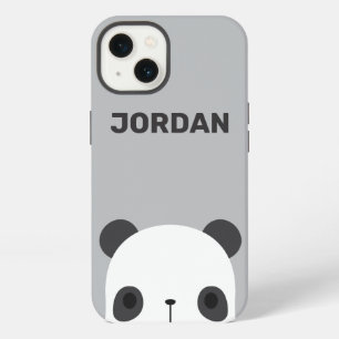 Süßer kleiner Panda-Bär mit personalisiertem Namen iPhone 13 Hülle