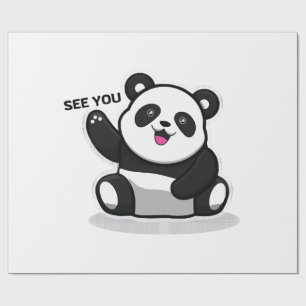süßer kleiner Panda Geschenkpapier