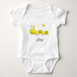 Süßer kleiner Raupen Käfer Baby Strampler