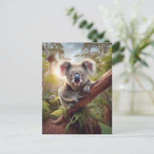 Süßer Koala-Bär Postkarte