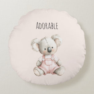 Süßer Koala-Bär Tier Rundes Kissen