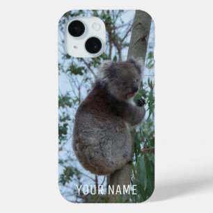 Süßer Koala beim Klettern in einem Baum Australien Case-Mate iPhone Hülle