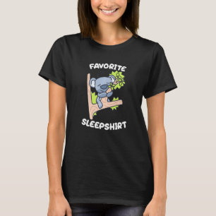 Süßer Koala Schläft Schlummern Lieblings-Schlafens T-Shirt