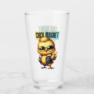 Süßer Küken Magnet Lustiges Ostern Glas