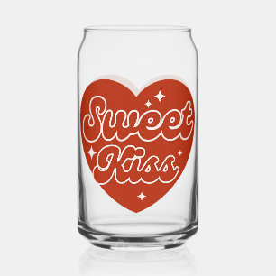 Süßer Kuss kann Glas