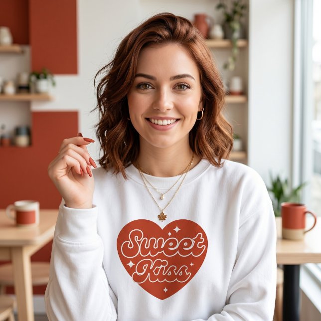 Süßer Kuss Sweatshirt (Von Creator hochgeladen)