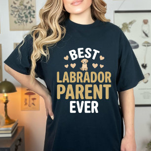 Süßer Labrador-Elternteil aller Zeiten Gelber Lab T-Shirt