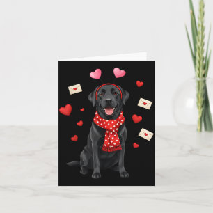 Süßer Labrador Valentinstag Hundemama - Lustiger B Karte