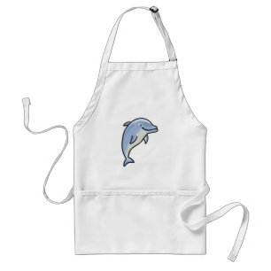 Süßer lächelnder Delfin Schürze