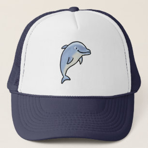 Süßer lächelnder Delfin Truckerkappe