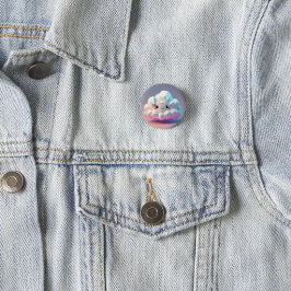 Süßer lächelnder Wolken-Pin für Jacken, Taschen, H Button