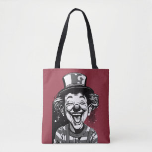 Süßer lachender Clown-Logo für Kinder