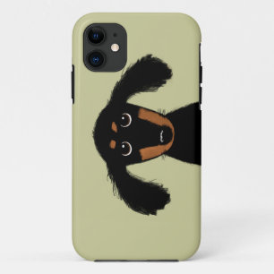 Süßer Langhaar-Dachshund-Welpe Case-Mate iPhone Hülle
