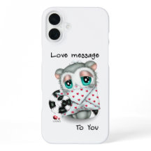 Süßer Lemur zum Valentinstag - Romantischer Liebes
