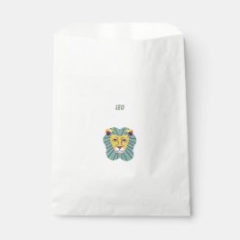 Süßer Leo, Tierkreiszeichen, Sternzeichen Druck Geschenktütchen