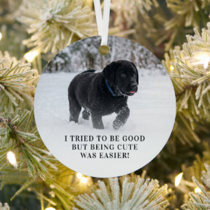 Süßer lieber Weihnachtsmann, ich habe versucht, br Ornament Aus Metall