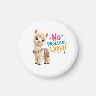 Süßer Llama-Kühlschrankmagnet Magnet