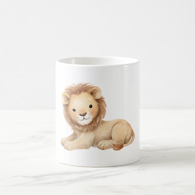 Süßer Löwe Kaffeetasse (Mittel)