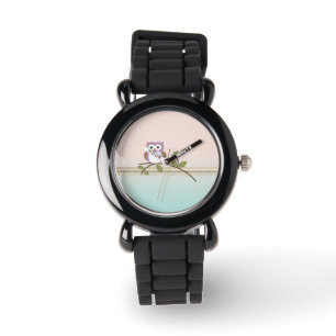 Süßer Mädchenhafter Toller Eule Armbanduhr