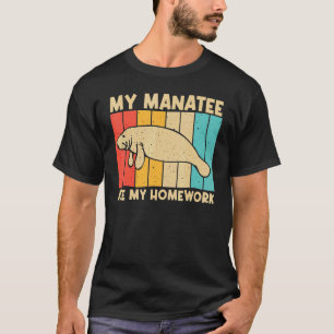 Süßer Manatee für Kinder Jungen Seekuh Dugong Mana T-Shirt