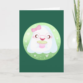 Süßer Matcha-Latte-Geist Karte