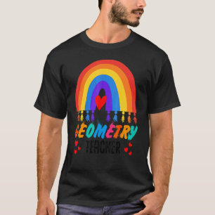 Süßer Mathe-Coach Lehrer Mathematischer Geometrie- T-Shirt