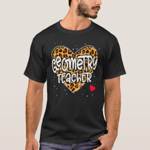 Süßer Mathe-Coach Lehrer Mathematischer Geometrie- T-Shirt