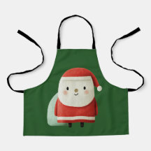 Süßer minimalistischer Weihnachtsmann