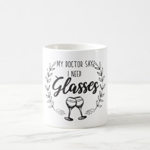 Süßer moderner lustiger Spruch Kaffeetasse