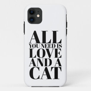 Süßer moderner Spruch Alles was du brauchst ist Li Case-Mate iPhone Hülle