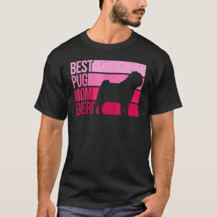 Süßer Mops für Mama Frauen Rasse Haustier Hund Wel T-Shirt