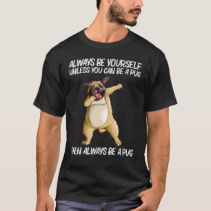 Süßer Mops für Männer Frauen Mops Hund Dabbing Hau T-Shirt