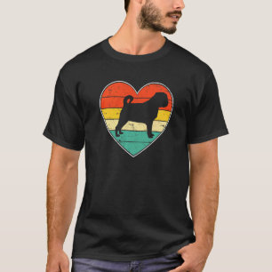 Süßer Mops-Hundeliebhaber Valentinstag Lustiger Hu T-Shirt