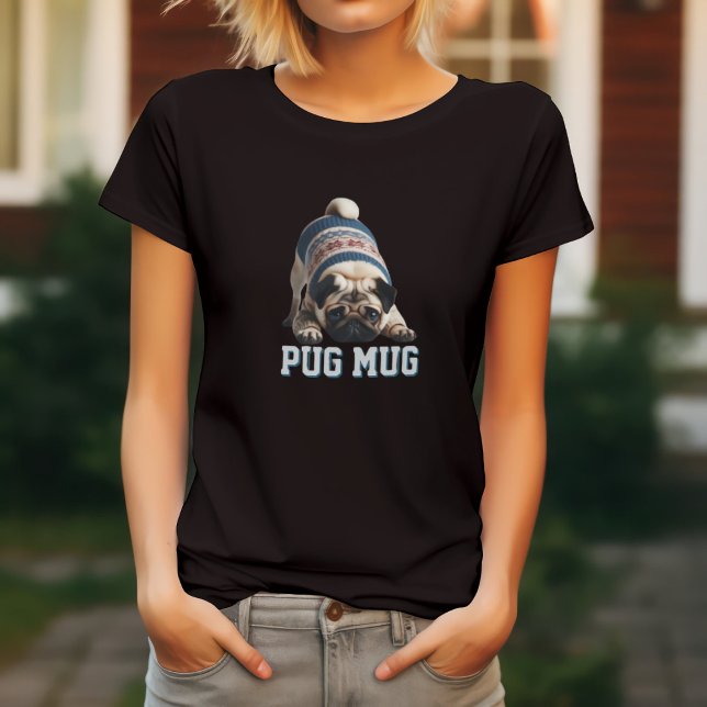 Süßer Mops  T-Shirt (Von Creator hochgeladen)