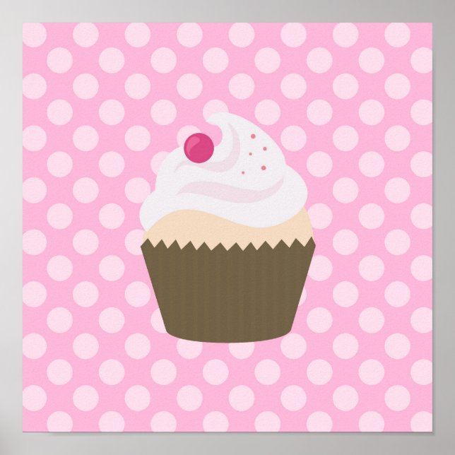 Süßer Muffin Poster (Vorne)