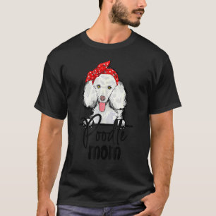 Süßer Muttertag Für Hunde Freund Pudel-Mama 2 T-Shirt