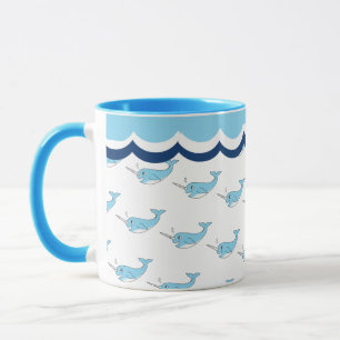 Süßer Narwal-Wal-Caffee Tasse