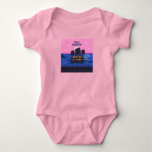 Süßer Neon-Boot-Party-Baby-Bodyanzug