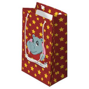 Süßer Nilpferd-Cartoon Kleine Geschenktüte