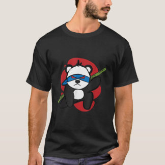 Süßer Ninja-Panda T-Shirt