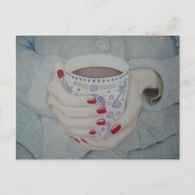 Süßer November Postkarte (Vorderseite)