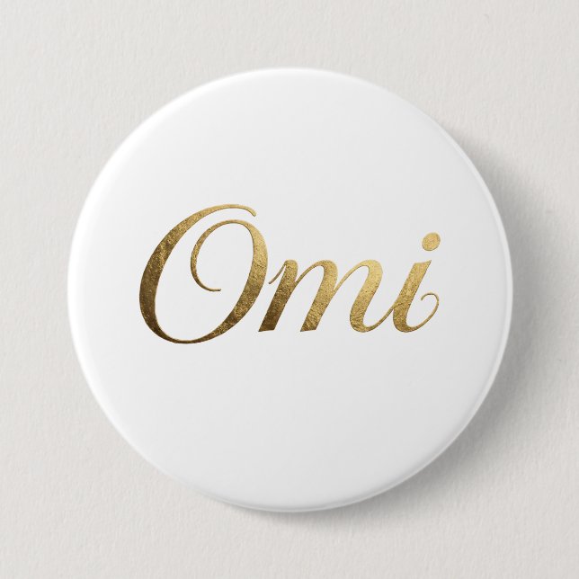 Süßer Omi Button – Oma Geschenk, Omi (Vorderseite)