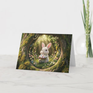 Süßer Osterhase Feiertagskarte