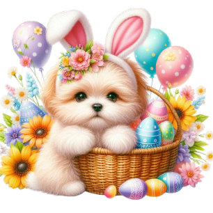 Süßer Osterhase – Frohe Ostern Illustration Baby T-shirt